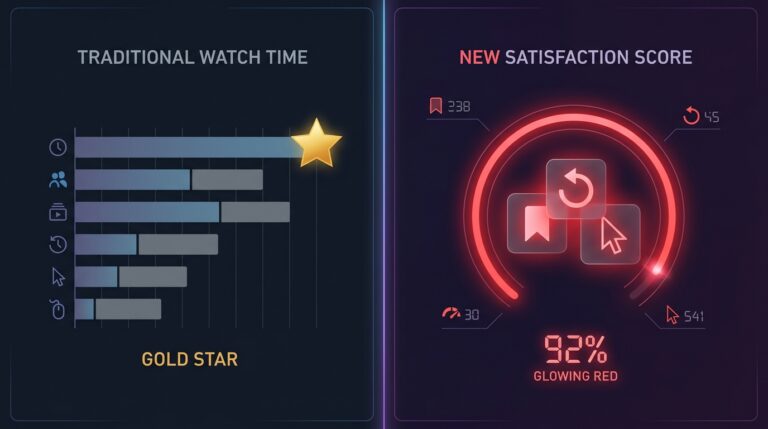 YouTube Satisfaction Signal-The New #1 Ranking Factor in 2026